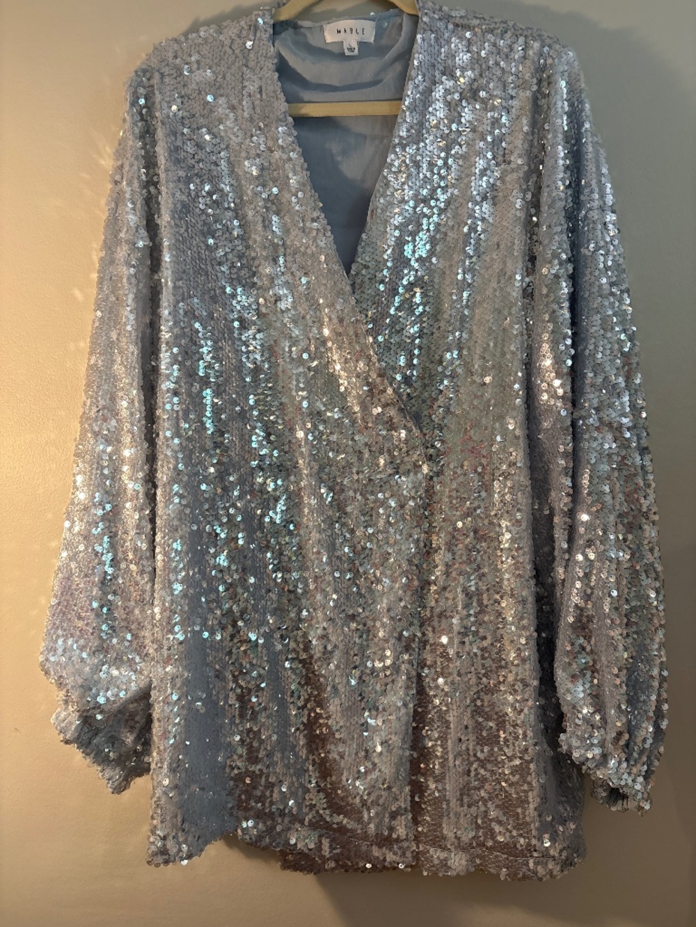 MABLE wrap dress